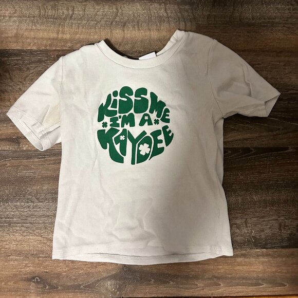 Kappa Delta St Patrick's Day Crop Top - Picture 1 of 1